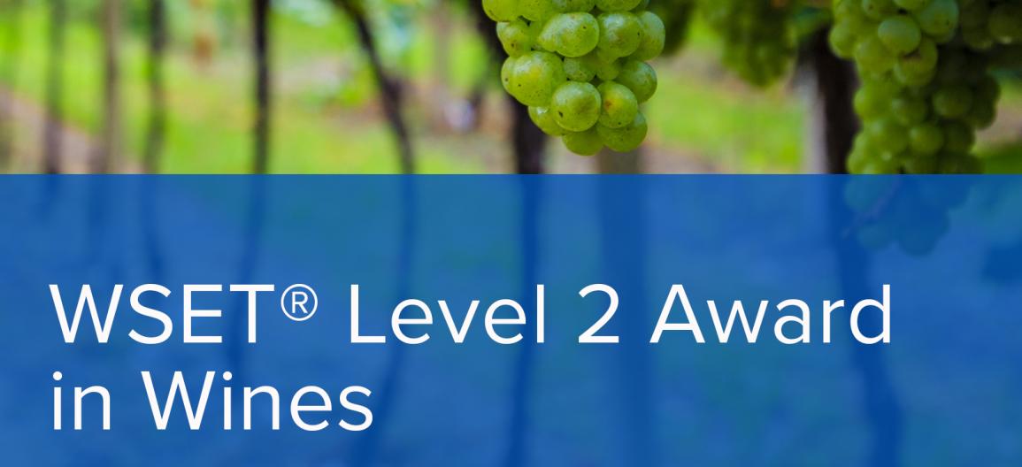 WSET Level 2 in Spirits ONLINE